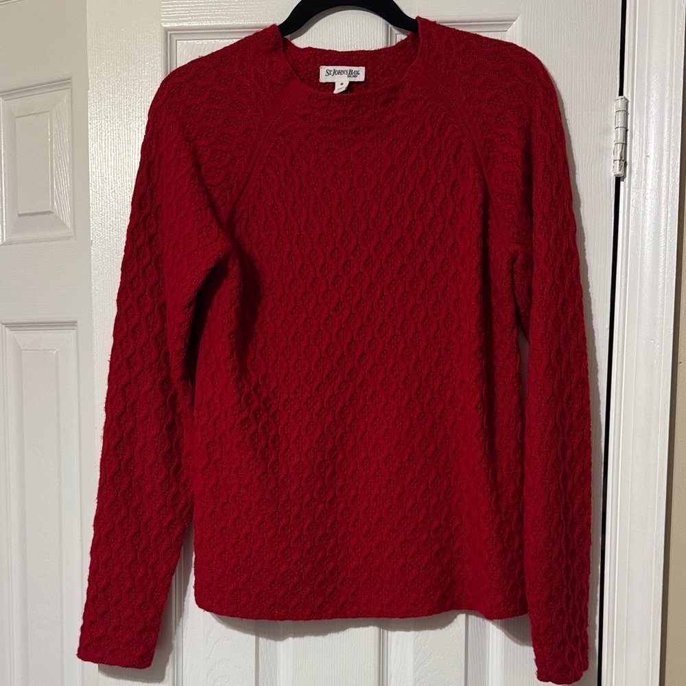 🎄 St. John’s Bay Red Knit Sweater